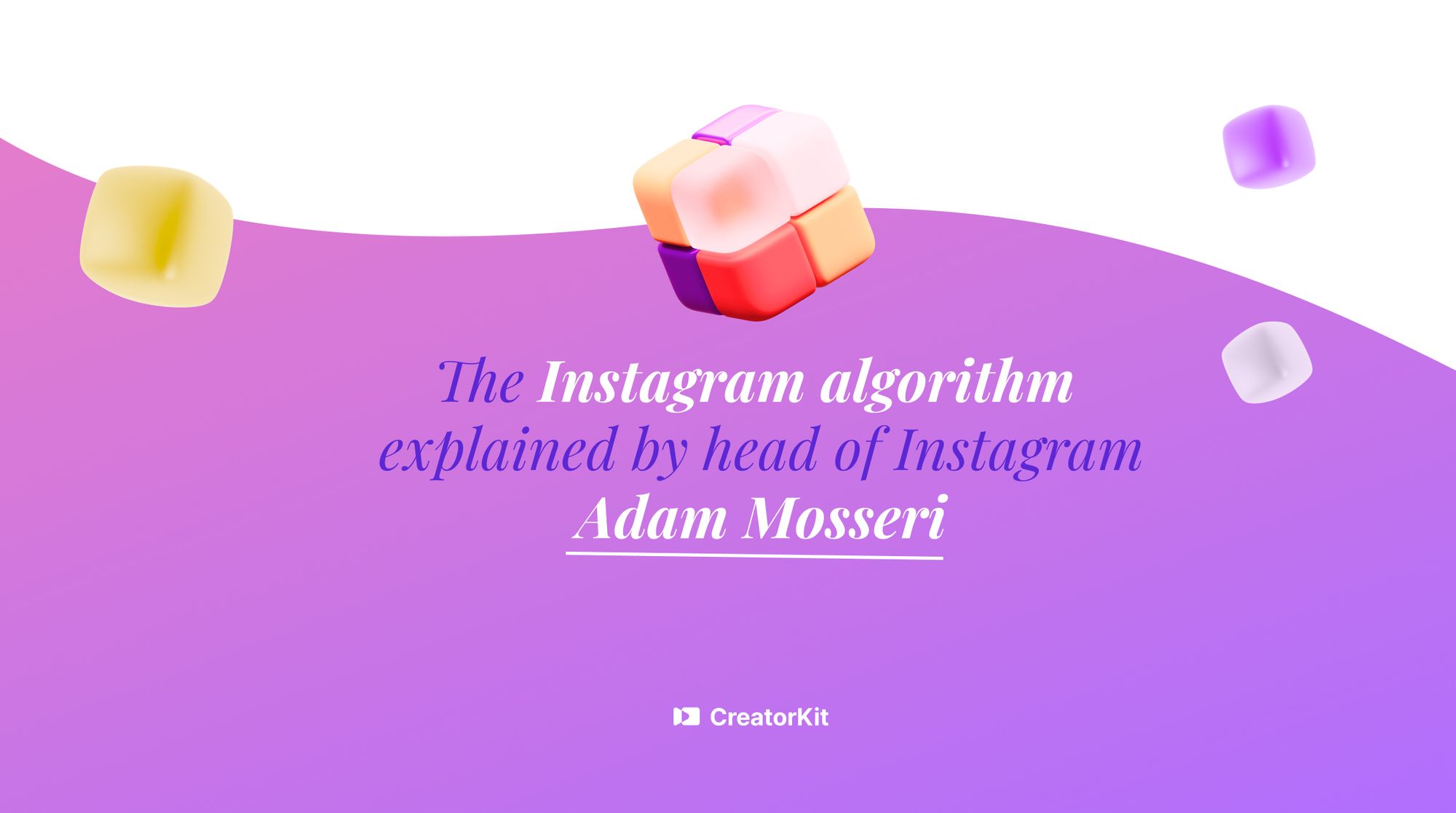 instagram algorithm explained by Adam Mosseri